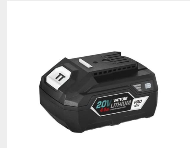BATERÍA DE LITIO VATTON 20V 4.0Ah
